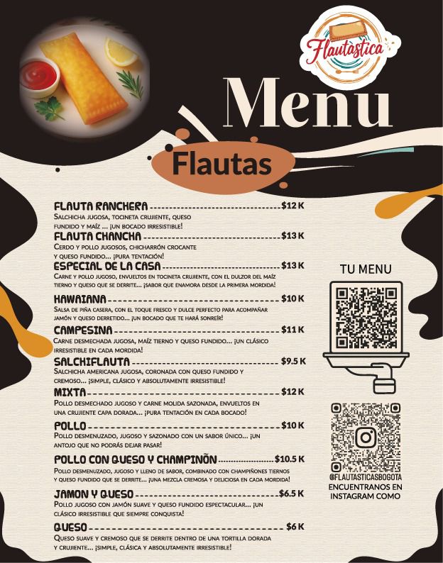 Menú Flautasticas 1